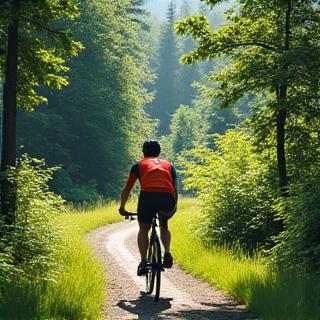 Ciclismo en la naturaleza